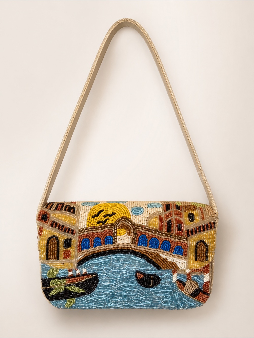Beaded Venice Shoulder Bag